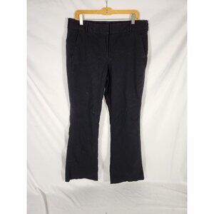 Womens Plus Essential Bootcut Black Career Pants Lane Bryant High Stretch 18R